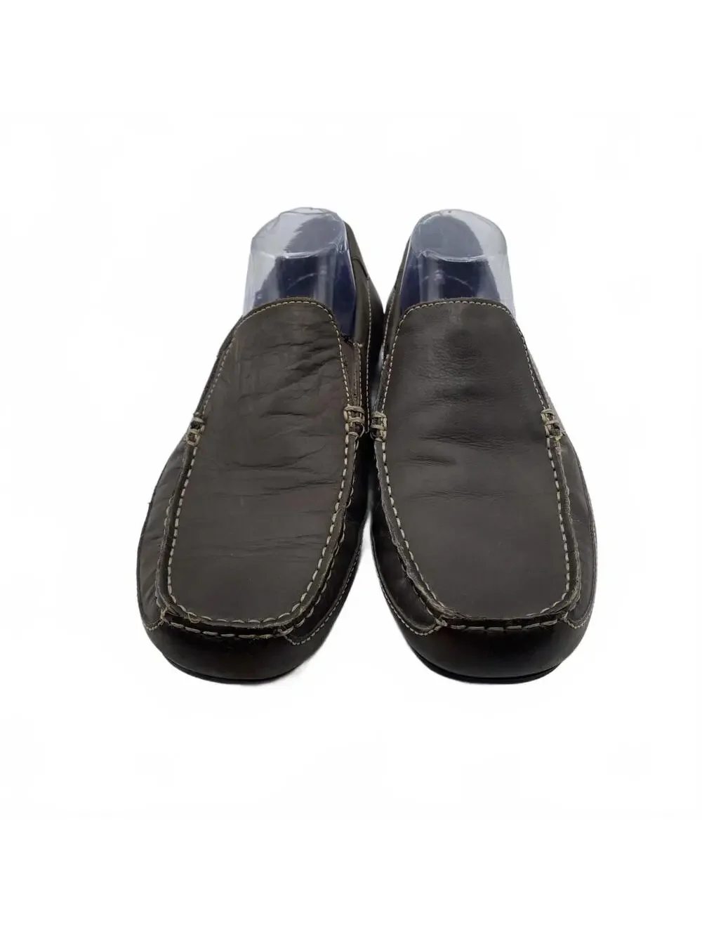 Rockport Loafer shoes Mens  A10689 Size 10 Brown Dress Shoes Flat Leather